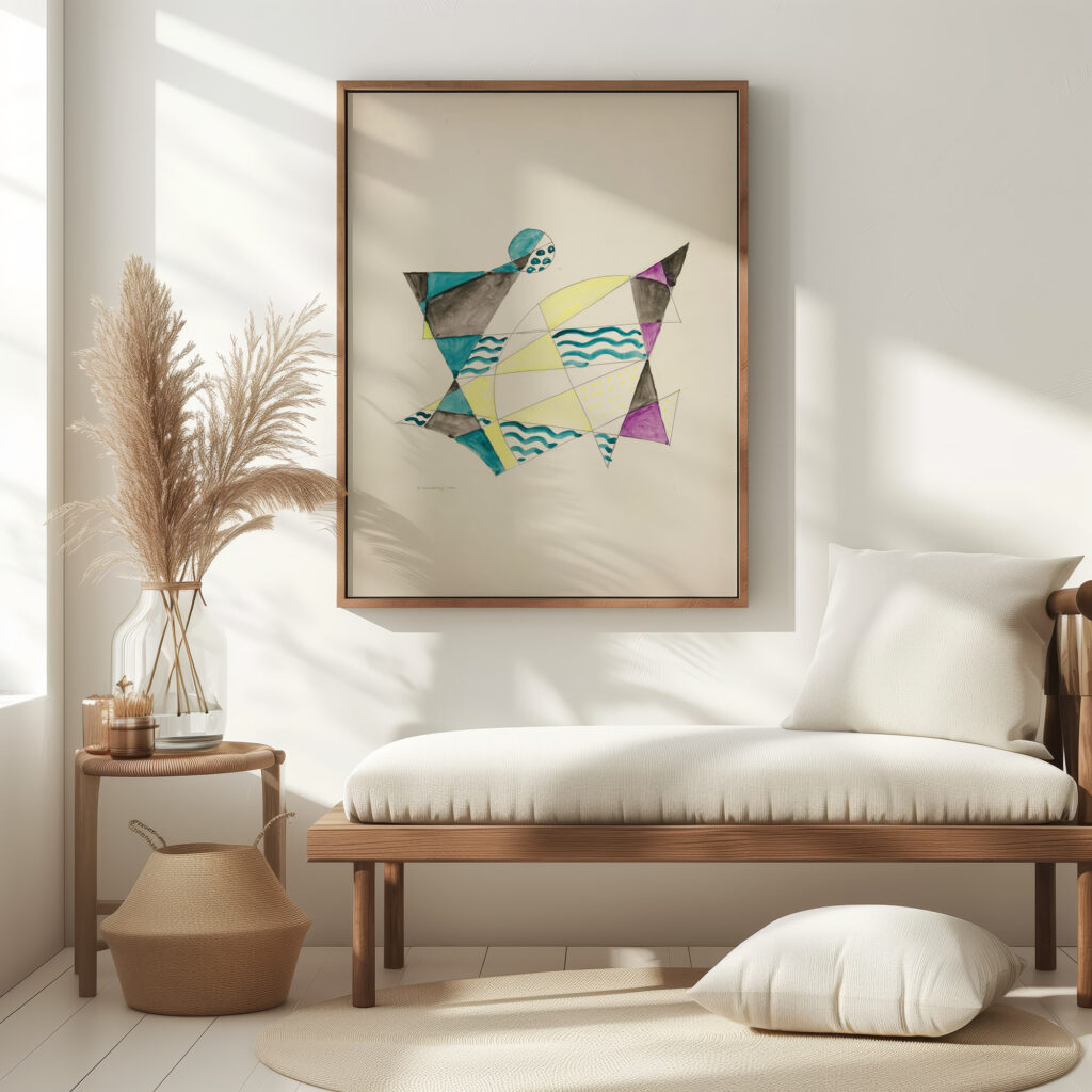 Abstraction Based on Sails II 1921 David Kakabadze 5 mockup