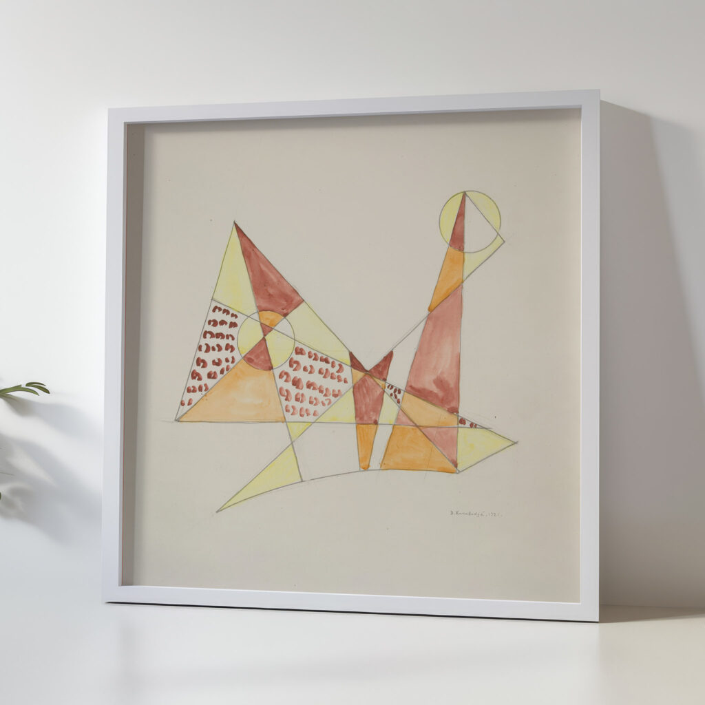 Abstraction Based on Sails III 1921 David Kakabadze 5 mockup