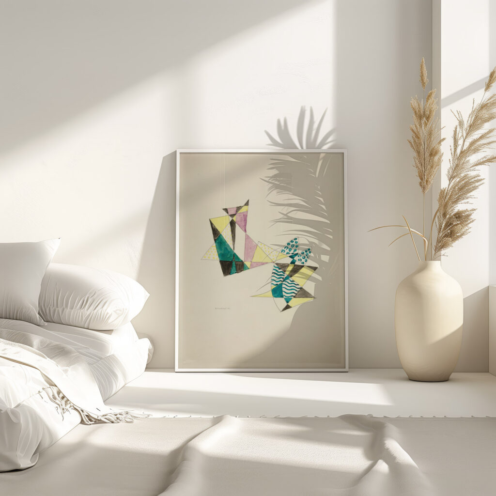 Abstraction Based on Sails IV 1921 David Kakabadze 4 mockup