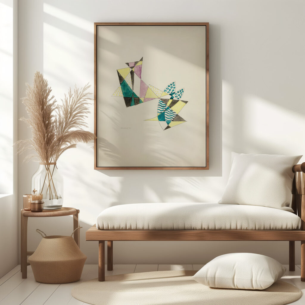 Abstraction Based on Sails IV 1921 David Kakabadze 5 mockup