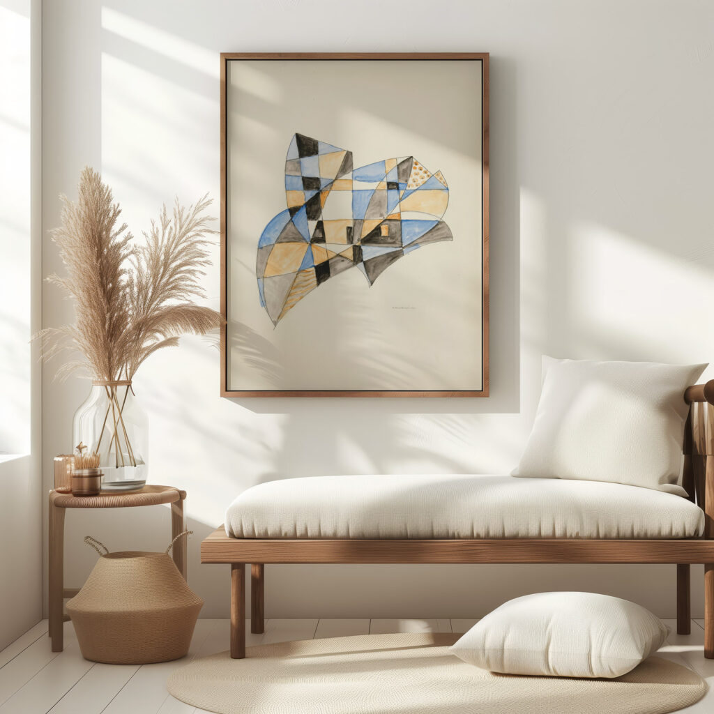 Abstraction Based on Sails V 1921 David Kakabadze 5 mockup