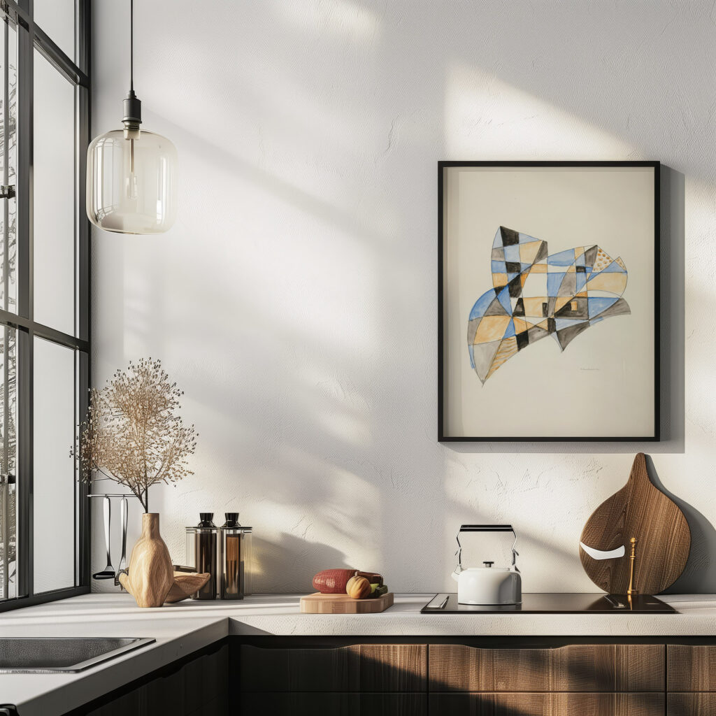 Abstraction Based on Sails V 1921 David Kakabadze 6 mockup