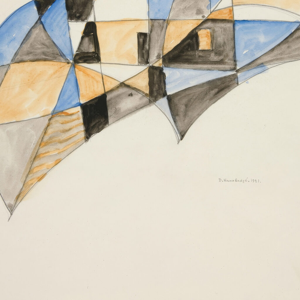Abstraction Based on Sails V 1921 David Kakabadze 8 mockup