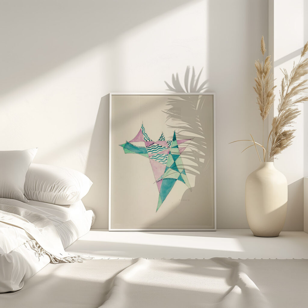 Abstraction Based on Sails VIII 1921 David Kakabadze 4 mockup