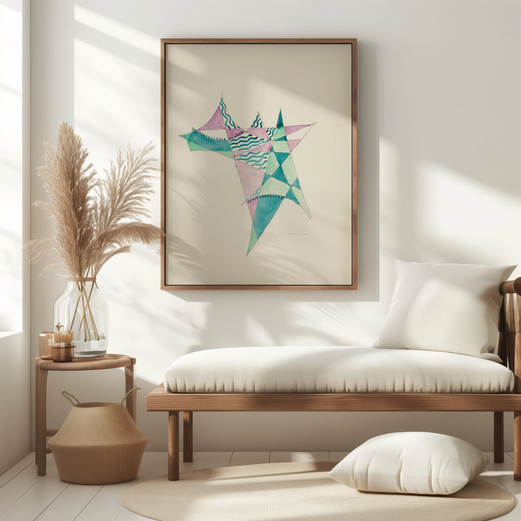 Abstraction Based on Sails VIII 1921 David Kakabadze 5 mockup