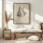 Abstraction Based on SailsVI 1921 David Kakabadze 5 mockup