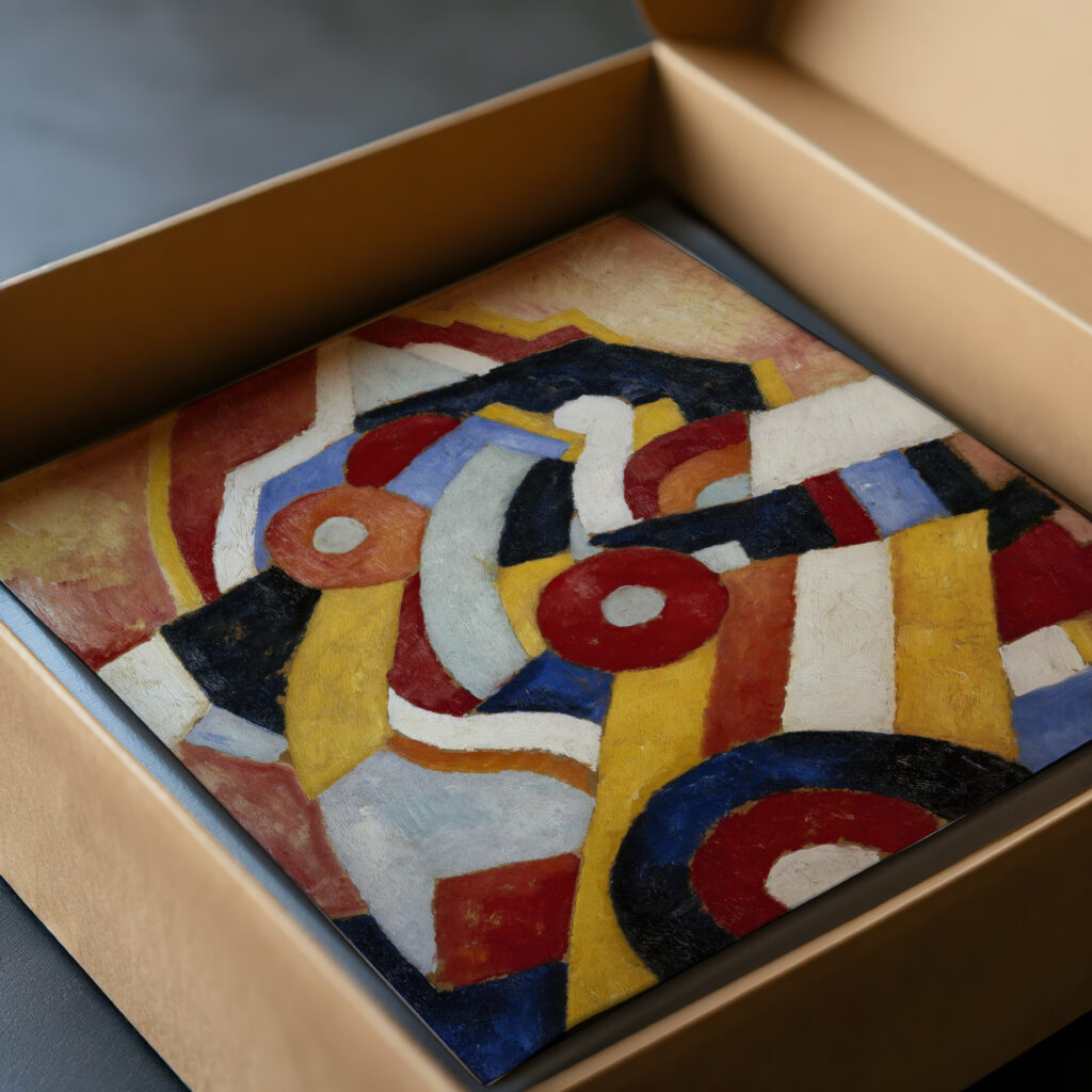 Abstraction circa 1914 Marsden Hartley video mockup