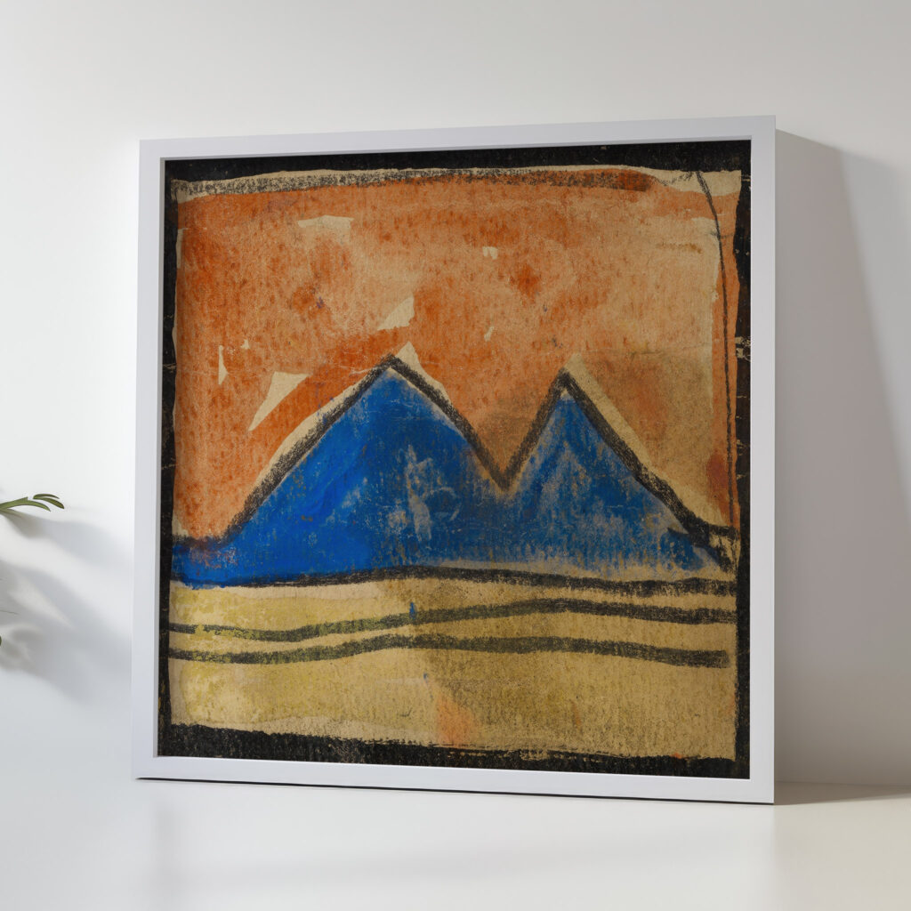 Abstrahierte Landschaft 1918 Egon Schiele 5 mockup