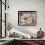 Abstrahierte exotische Landschaft 1911 Franz Marc 6 mockup