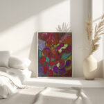 Abstrakte Komposition Hochformat Adolf Holzel 4 mockup