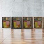 Abstrakter Kopf 1933 Alexej von Jawlensky framed posters mockup
