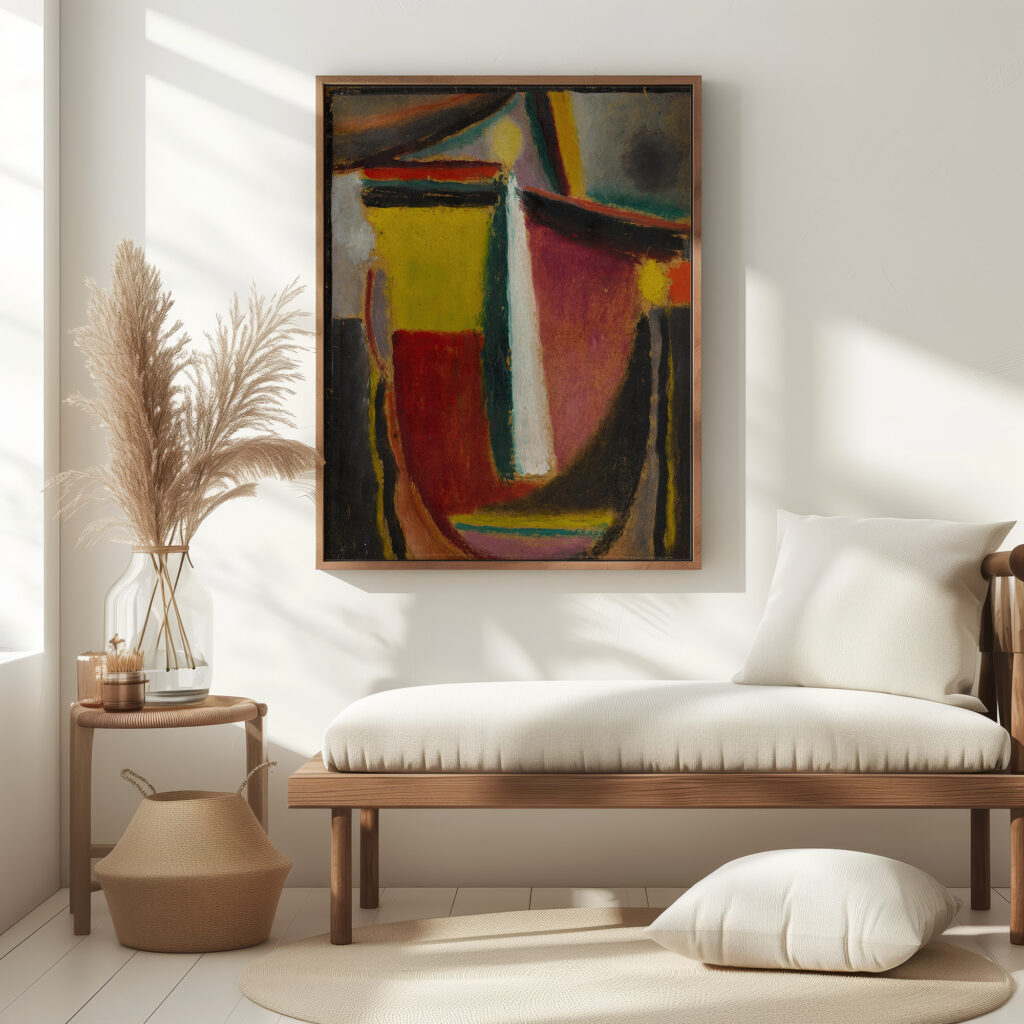 Abstrakter Kopf Abstract Head circa 1922 Alexej von Jawlensky 5 mockup