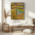 Abstrakter Kopf Der Schutzengel 1933 Alexej von Jawlensky 5 mockup