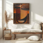 Abstrakter Kopf Orient – Verhaltene Glut 1932 Alexej von Jawlensky 5 mockup