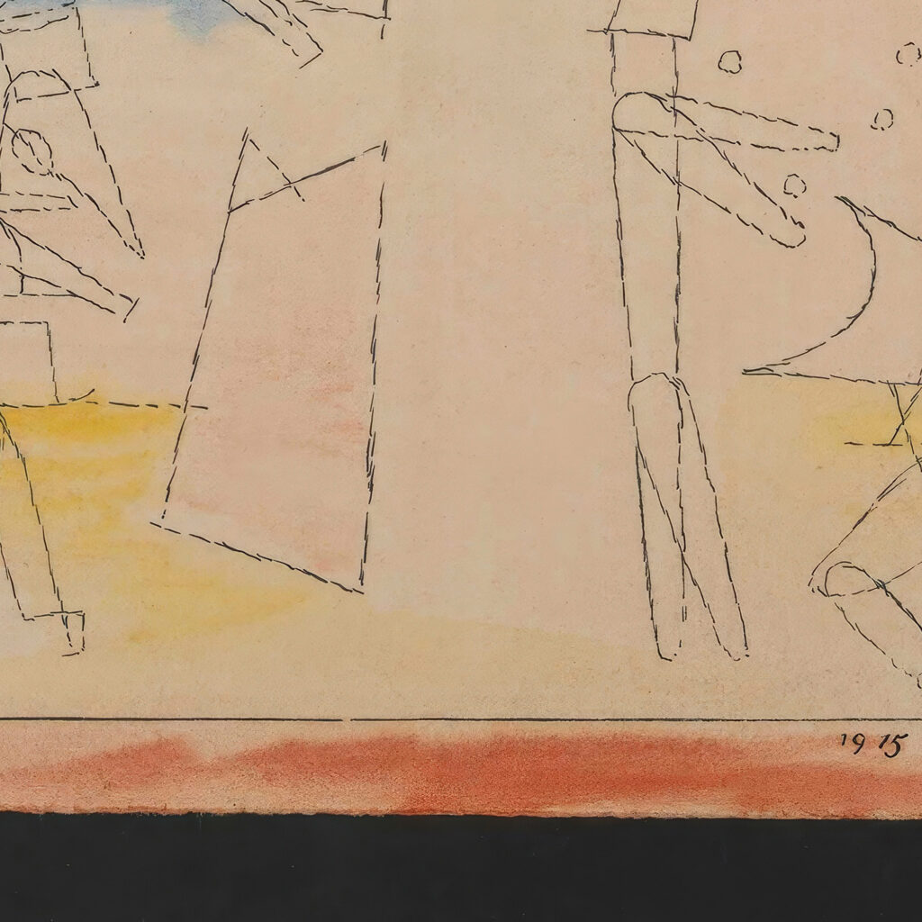 Acrobats 1915 Paul Klee 8 mockup