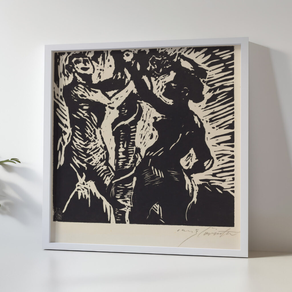 Adam and Eve Der Sundenfall 1919 Lovis Corinth 5 mockup