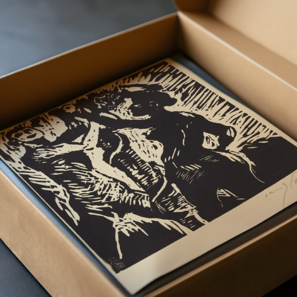 Adam and Eve Der Sundenfall 1919 Lovis Corinth video mockup