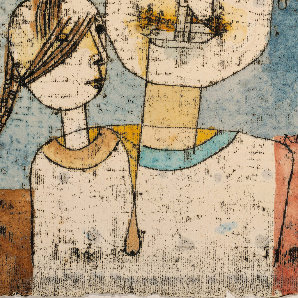 Adam and Little Eve 1921 Paul Klee 8 mockup