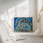 Adam et Eve 1910 Vladimir Baranov Rossine 4 mockup