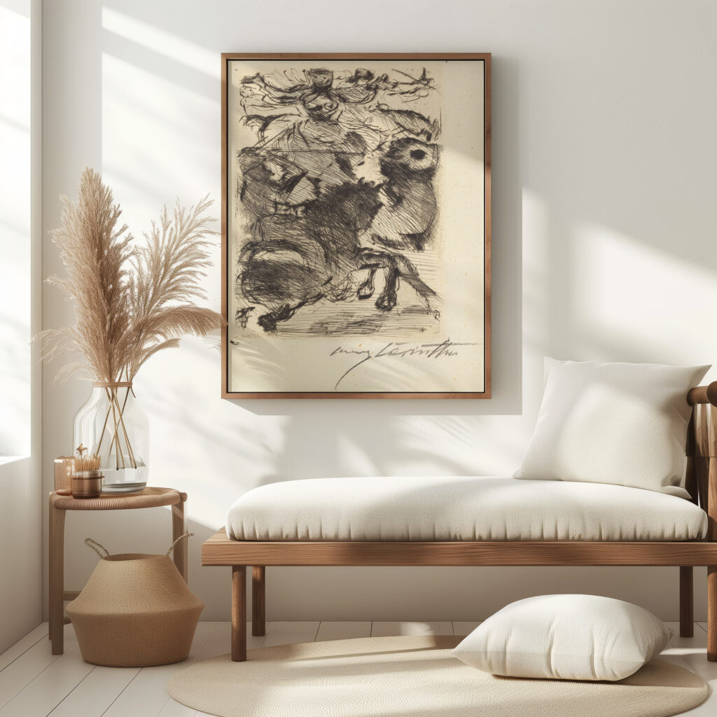 Adhba the Camel Adhba die Kamelin 1919 Lovis Corinth 5 mockup