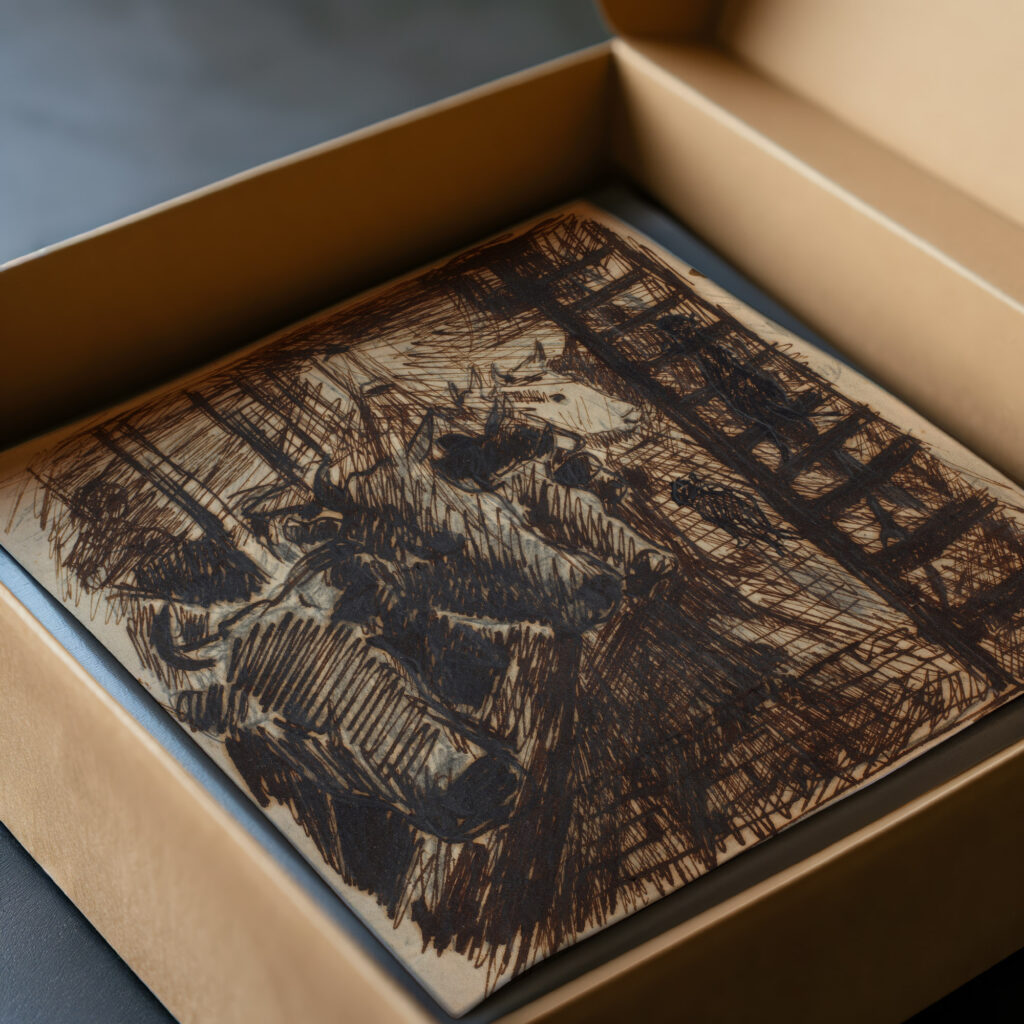 Aften i kostalden 1885 Theodor Philipsen video mockup