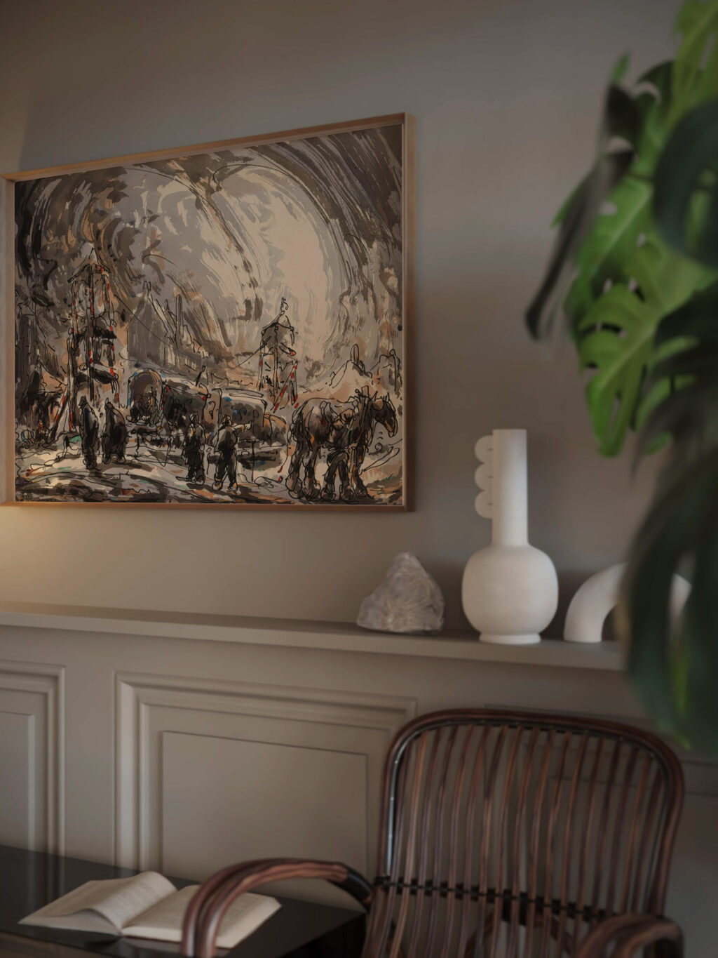 After the Funfair 1924 Alfred Ost video mockup