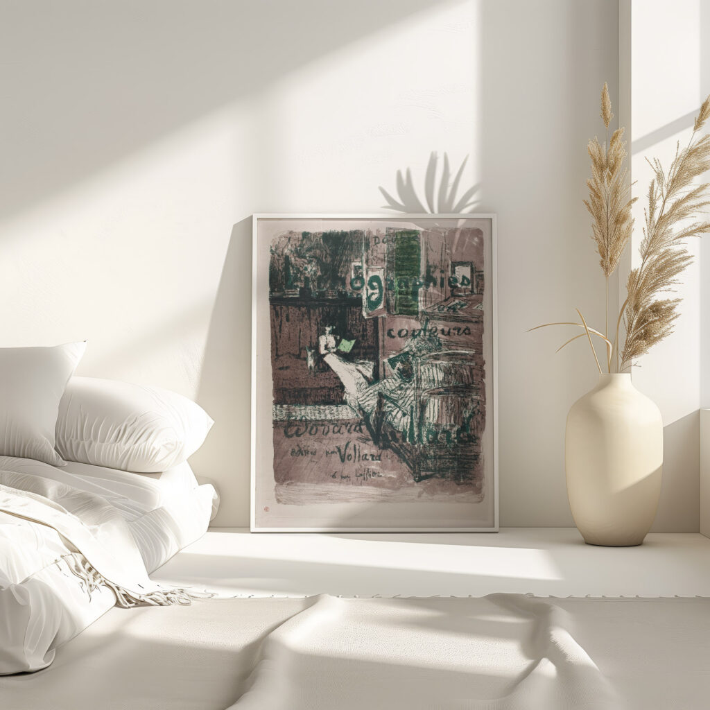 Album Cover for Landscapes and Interiors 1899 Edouard Vuillard 4 mockup