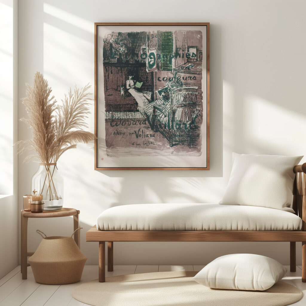 Album Cover for Landscapes and Interiors 1899 Edouard Vuillard 5 mockup