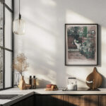 Album Cover for Landscapes and Interiors 1899 Edouard Vuillard 6 mockup