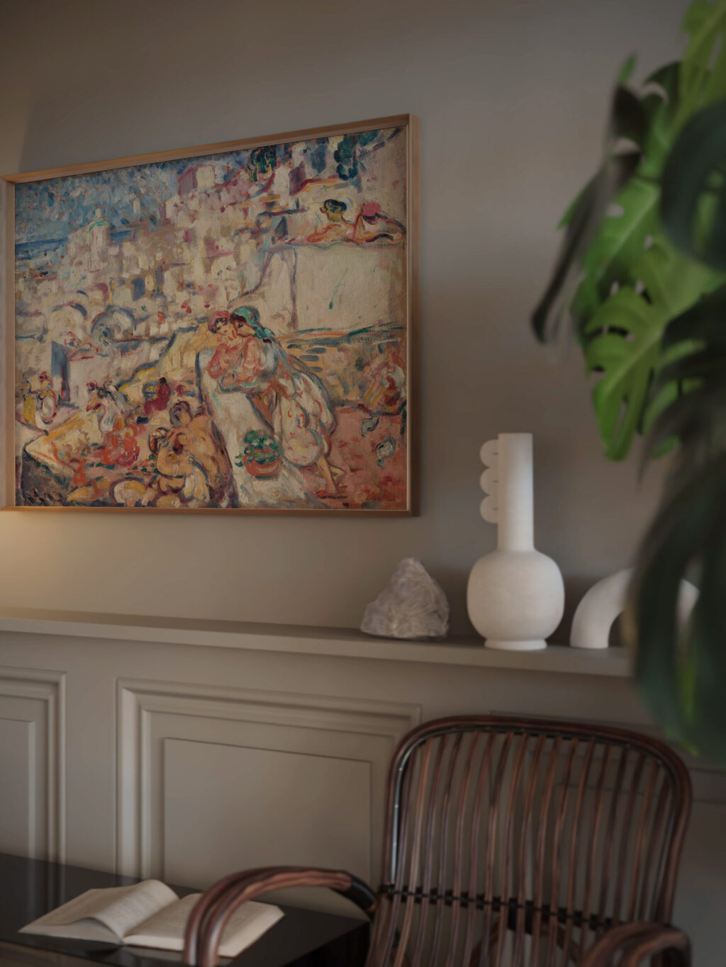 Alger La Casbah circa 1906 Louis Valtat video mockup