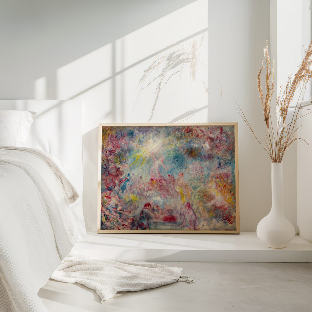 Allegorie rose circa 1885 Pierre Auguste Renoir 4 mockup