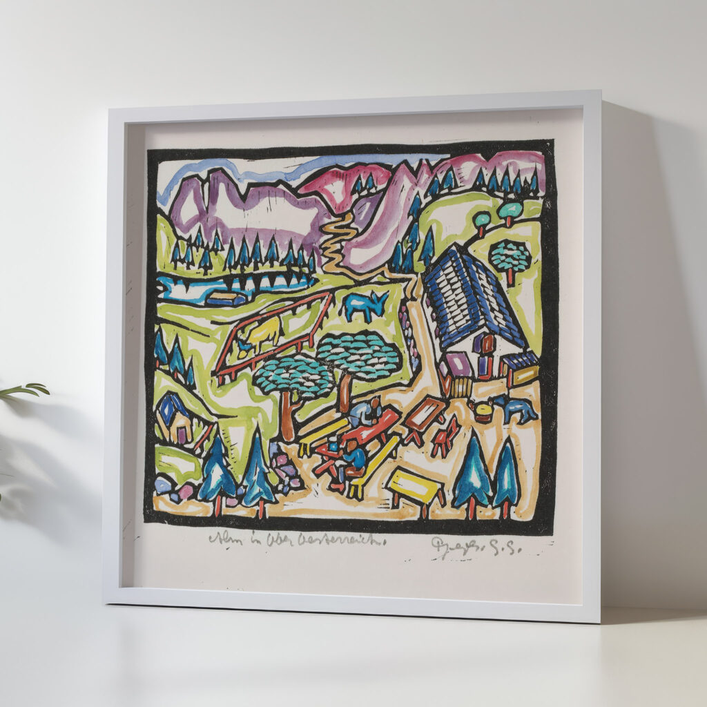 Alm in Ober Oesterreich 1906 Reijer Stolk 5 mockup