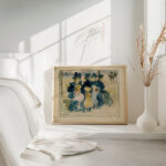 Along the Boulevard circa 1894 Maurice Prendergast 4 mockup