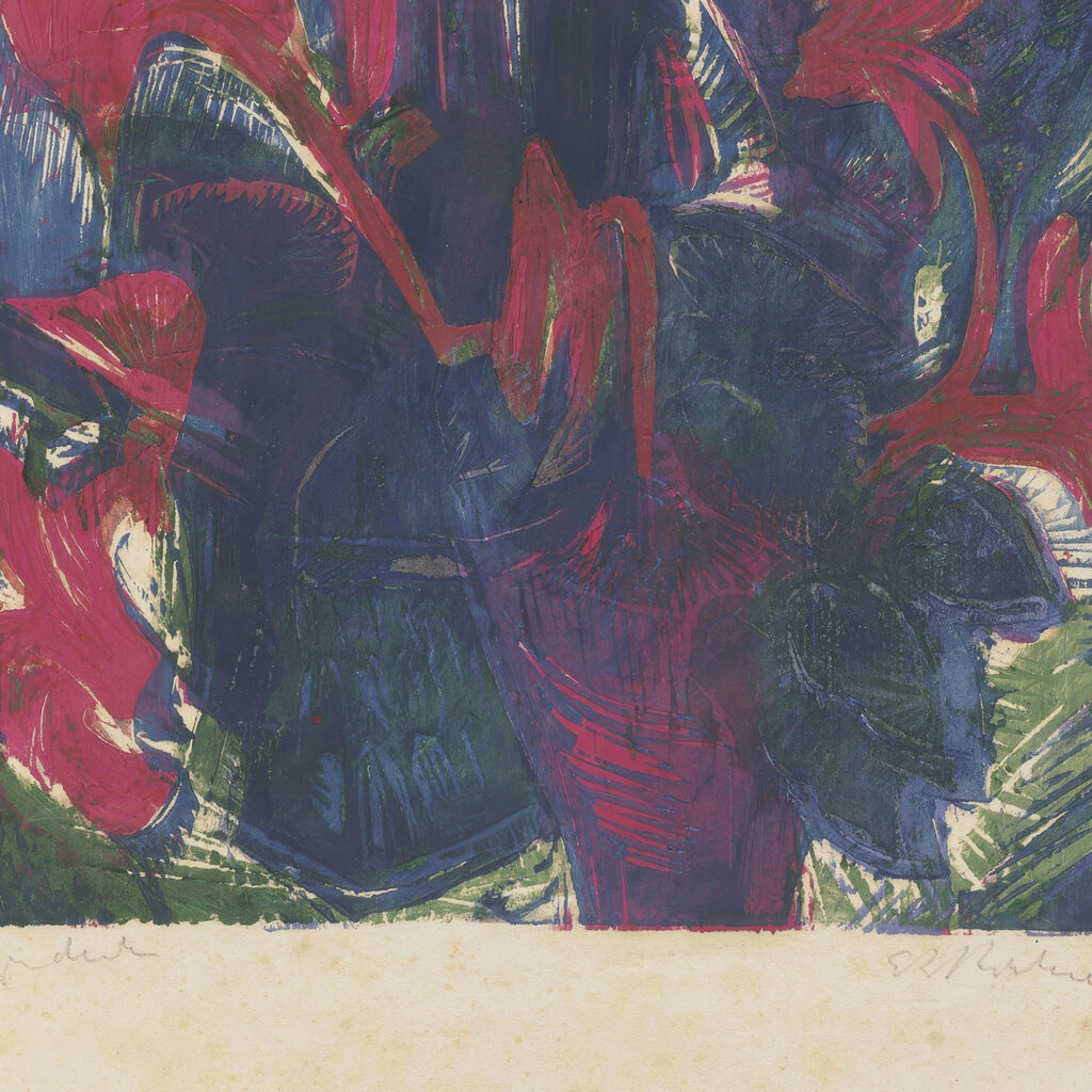 Alpenveilchen 1918 – 1919 Ernst Ludwig Kirchner 8 mockup