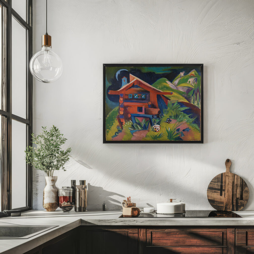 Alphutte 1919 Ernst Ludwig Kirchner 6 mockup