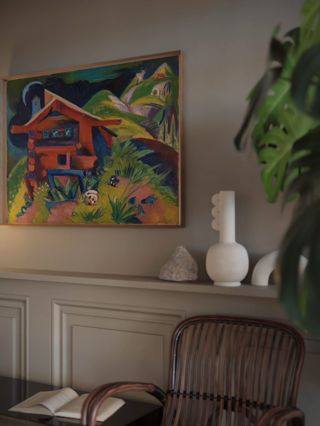 Alphutte 1919 Ernst Ludwig Kirchner video mockup