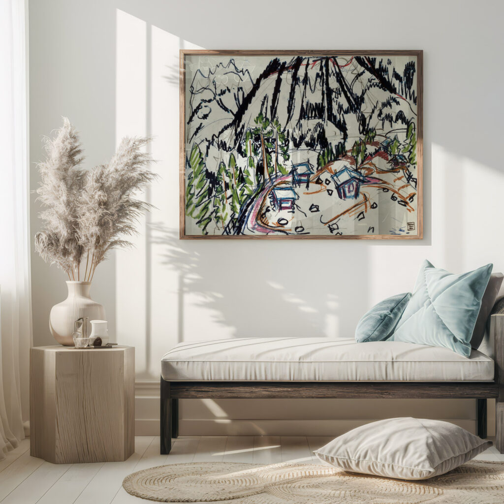 Alphutten Frauenkirch 1925 Albert Muller 5 mockup