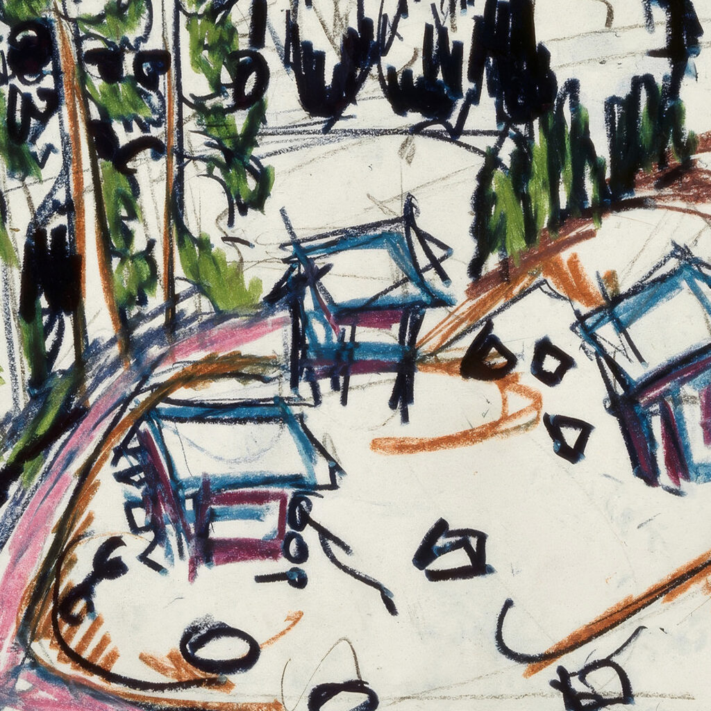 Alphutten Frauenkirch 1925 Albert Muller 8 mockup