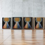Altarpiece No. 1 Group X 1915 Hilma af Klint framed posters mockup