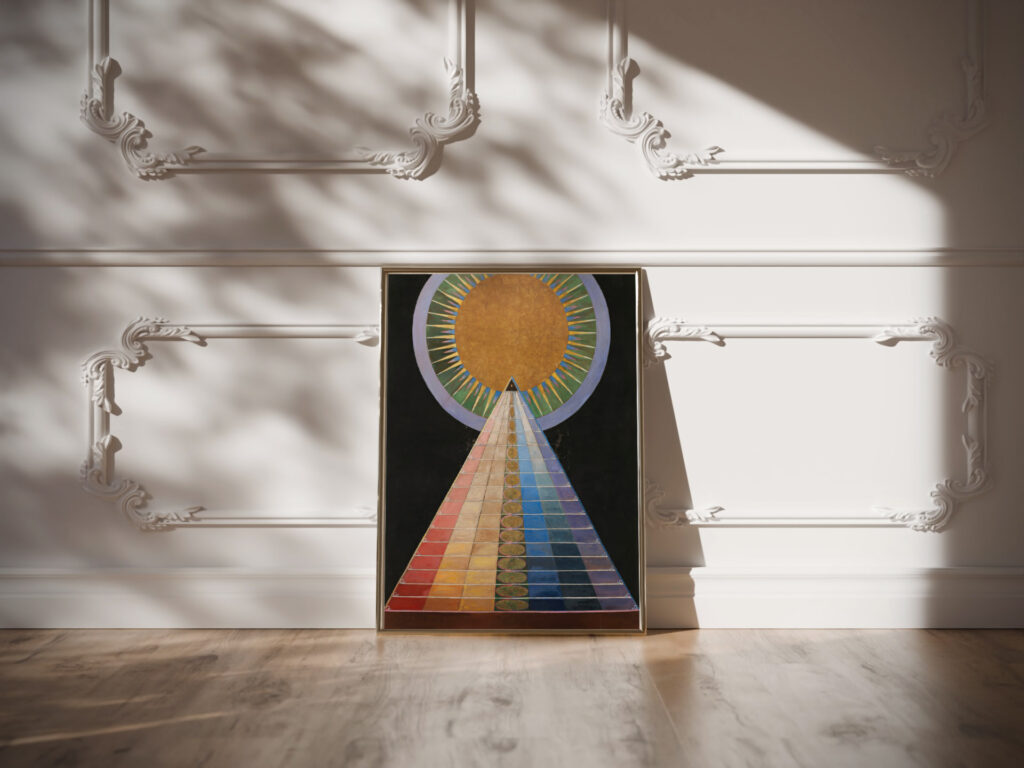 Altarpiece No. 1 Group X 1915 Hilma af Klint video mockup