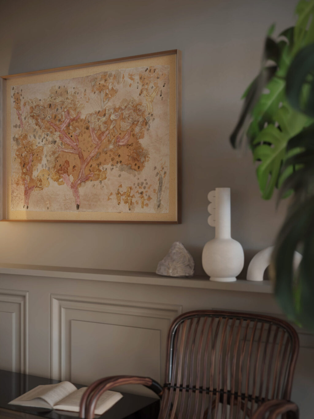 Alte Baume 1931 Paul Klee video mockup