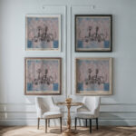 Alter Dampfer Old Steamboat 1922 Paul Klee framed posters mockup