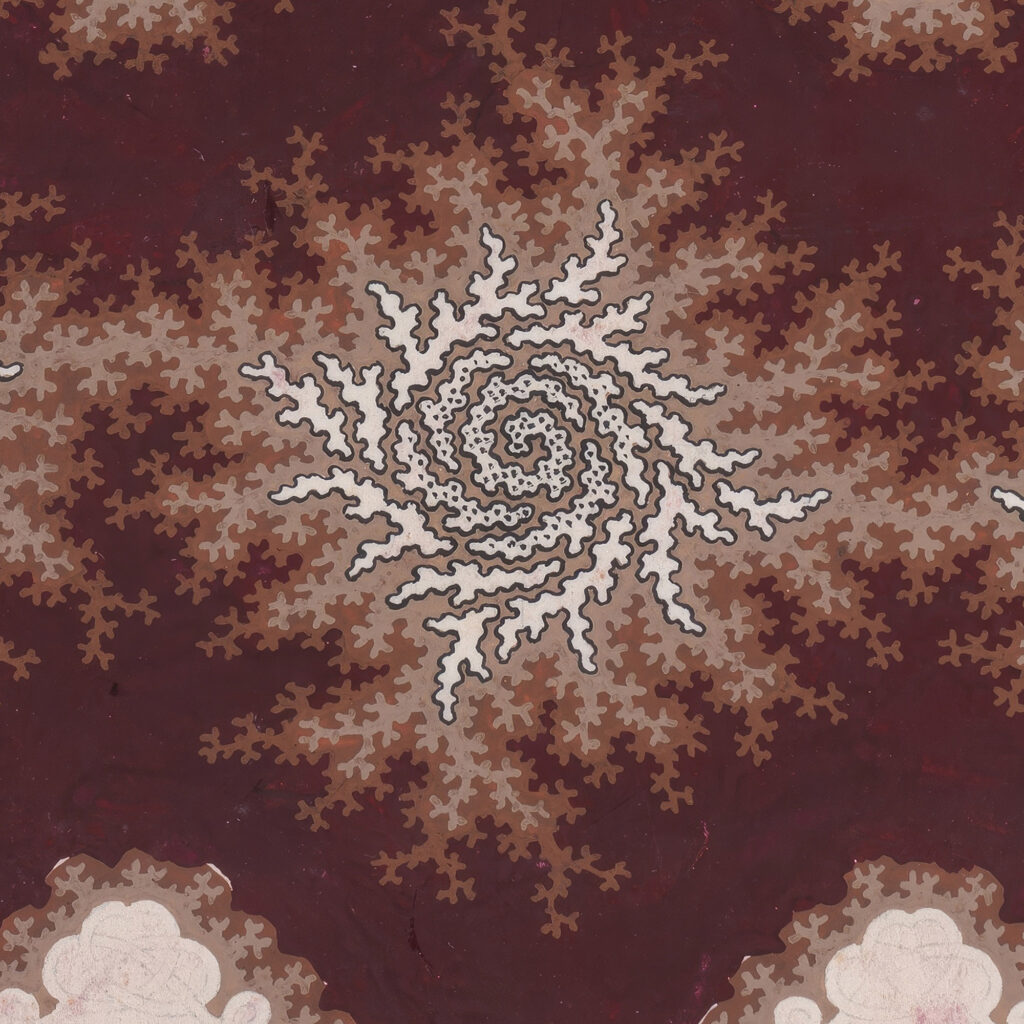 Alternating Horizontal Garlands of Branches with Abstract Swirls and Rosettes Flanked by Stylized Leaves and Framed by an Interlaced Ornamental Motif 1840 Unknown 8 mockup