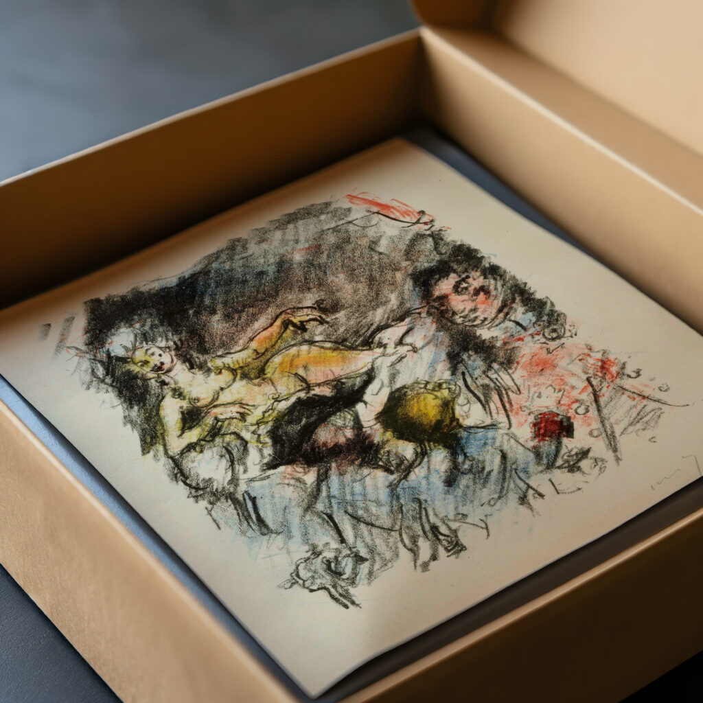 Am Dresdner Hof 1921 Lovis Corinth video mockup