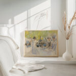 Am Tisch At the Table circa 1905 1911 Max Liebermann 4 mockup