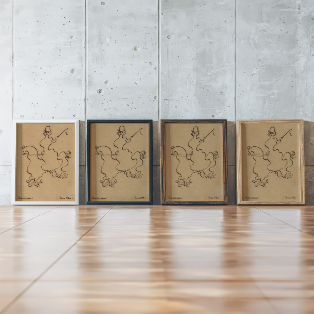 Amazon 1917 Zygmunt Waliszewski framed posters mockup