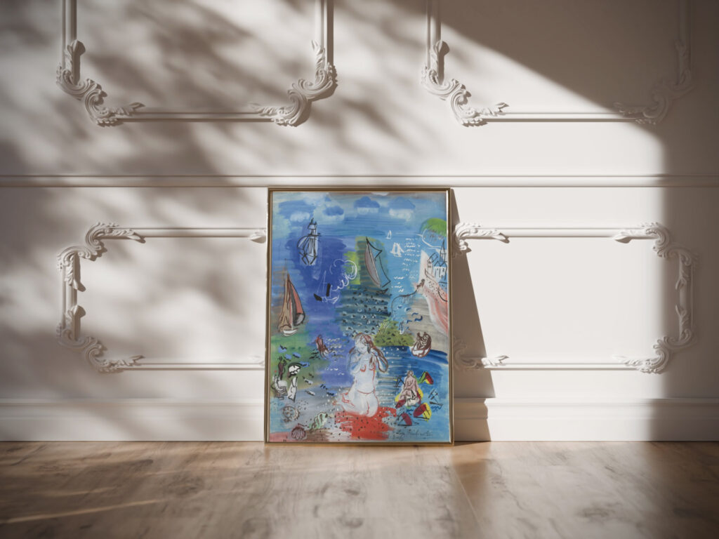 Amphitrite 1939 Raoul Dufy video mockup