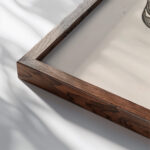 Anatomical study of the neck arm and leg muscles of a man Reijer Stolk 1906 1945 Reijer Stolk close up dark wood mockup