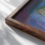 Anatomy Unknown close up dark wood mockup