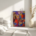 Anbetung 1930 Adolf Holzel 4 mockup